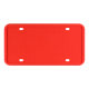 Silicone waterproof license plate frame US gauge car license plate frame suitable for US car license plate frame cross-border Amazon pad pin