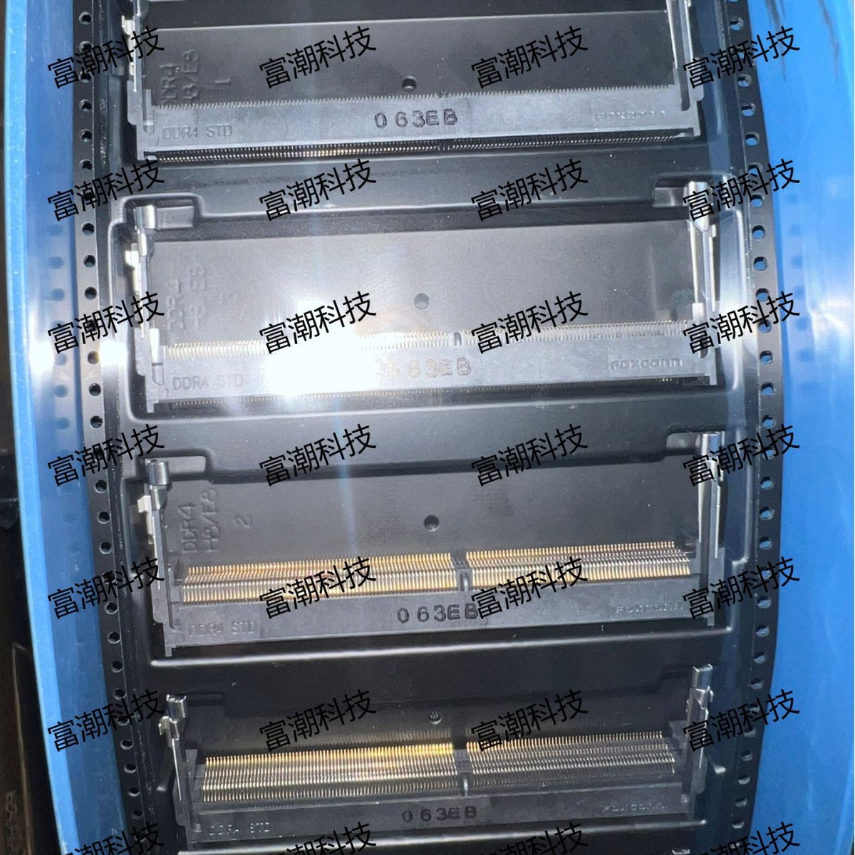 ASAA826-E8SB0-7H 富士康 Foxconn连接器DDR4内存卡槽 H8.0正向插