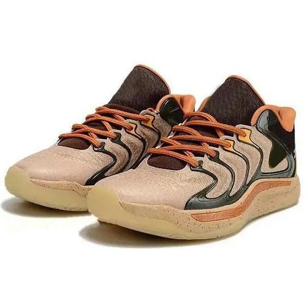Branded Shoes Cross-Border Wholesale Durant Kd 17 Men's and Women's Low-Cut Slip-Resistant Sports Basketball Shoes