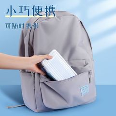 Pencil storage box Large capacity transparent stationery storage box Pen holder Colored pencil children's crayon painting rubber bag