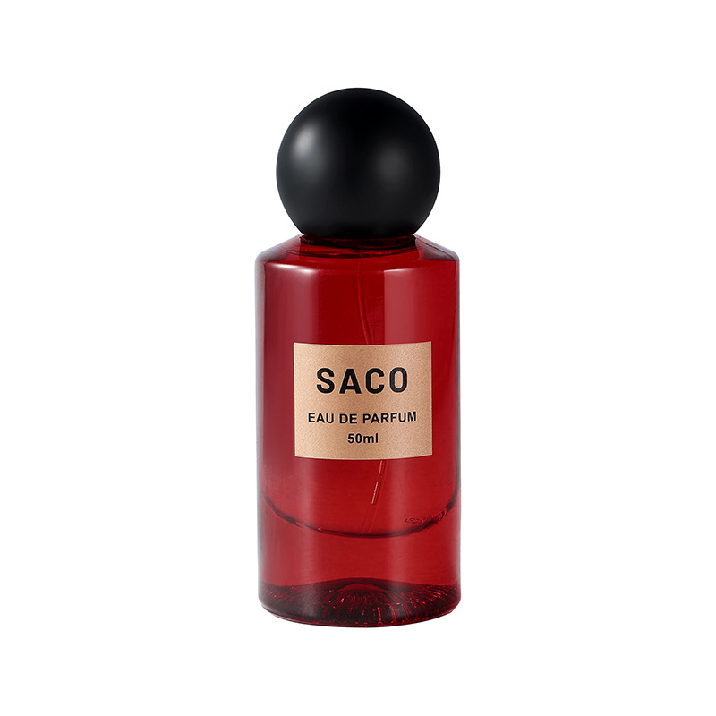 Celebridad en línea transmisión en vivo SACO perfume para la vida Tentación negra fragancia duradera perfume de Mujer 50ml entrega de una pieza