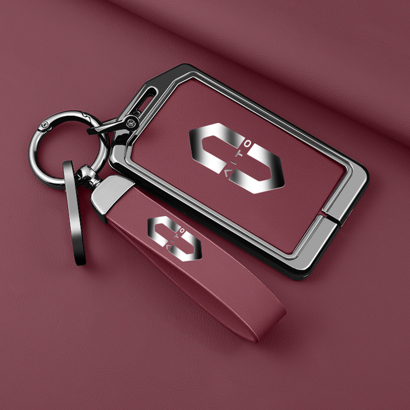 AITO Huawei M5/M7 카드 키 커버 메탈 케이스 올 인클루시브 EV 자동차 키 체인 백 맨에 적용 가능