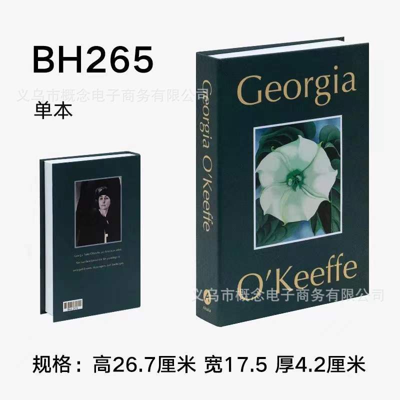 Libros falsos plegables estilo nórdico/INS, props de fotografía, decoración suave, muestra de fábrica