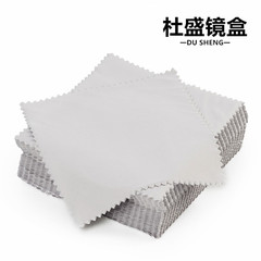 眼鏡布 針二灰色眼鏡布 15*15細纖維眼鏡擦拭布 屏幕清潔布 批發