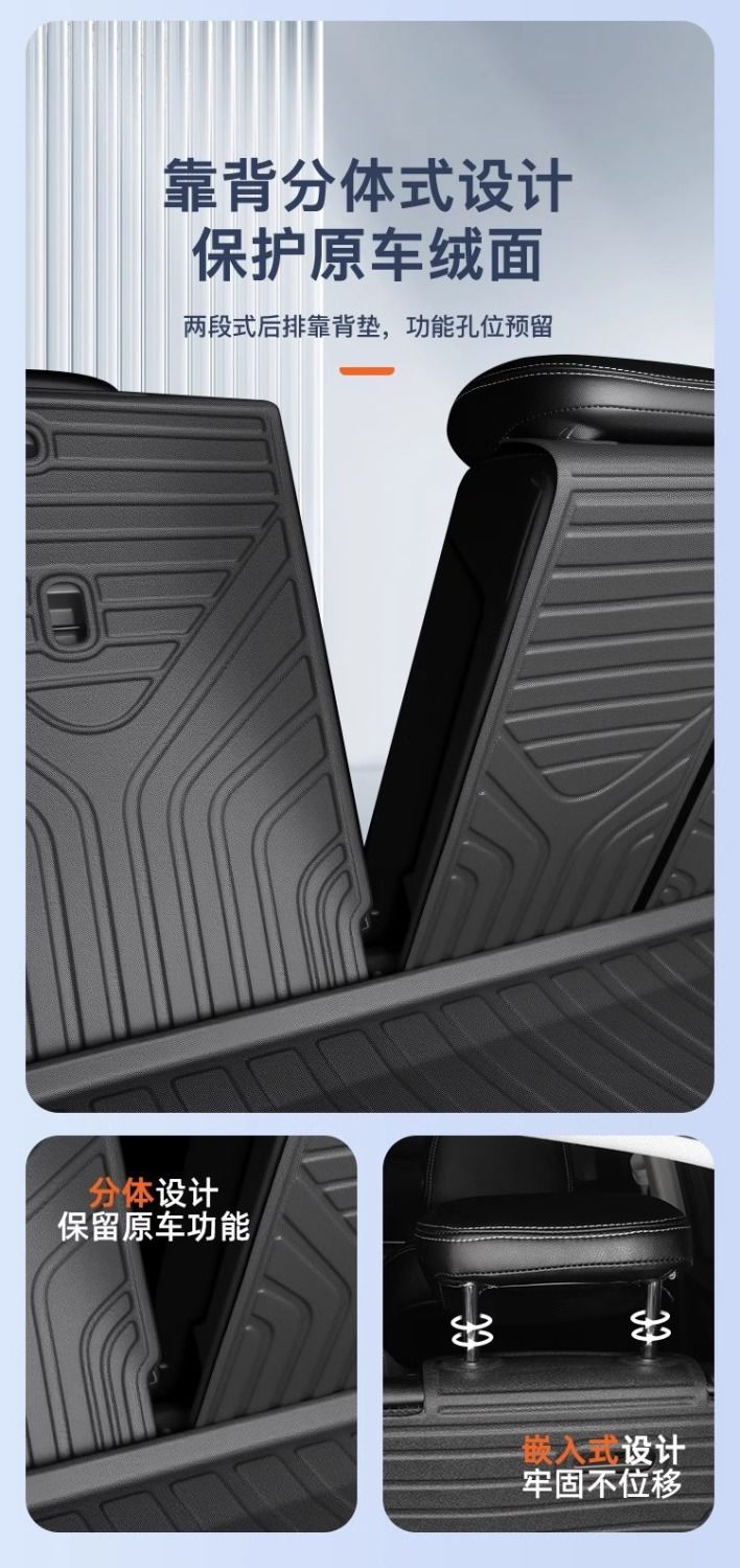 Suitable for Audi Q5L Trunk Mat TPE Enclosed 25 Original Trunk Mat 24 Auto Supplies Decoration