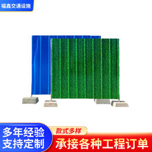 彩钢围挡小草围挡工程施工市政围挡铁皮挡板工地施工道路临时围挡