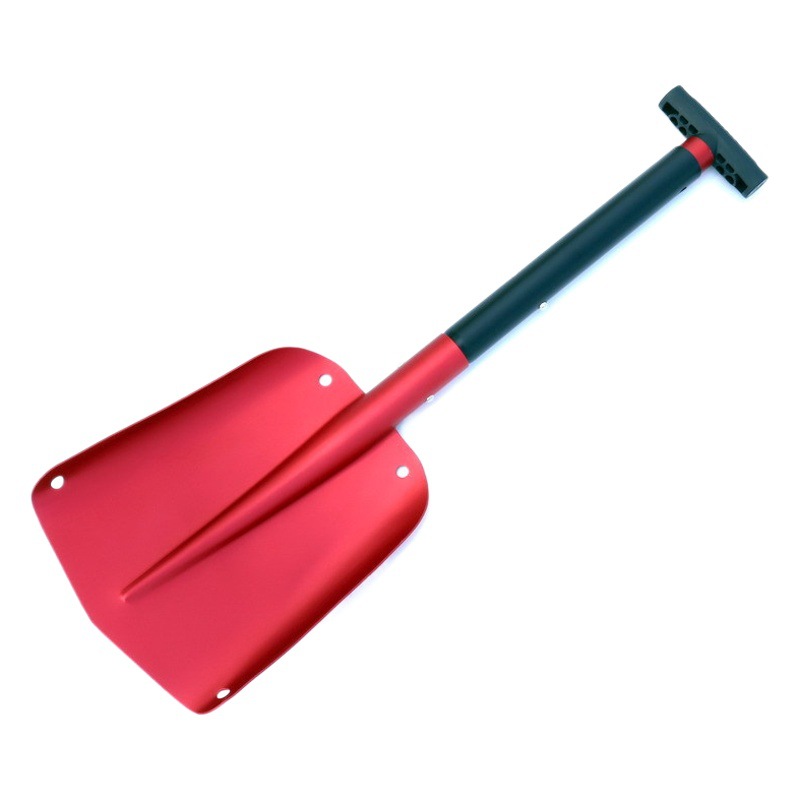 Aleación de aluminio pala coche off-road Pequeña pala plegable al aire libre pala de nieve herramientas de viaje suministros de coche al por mayor