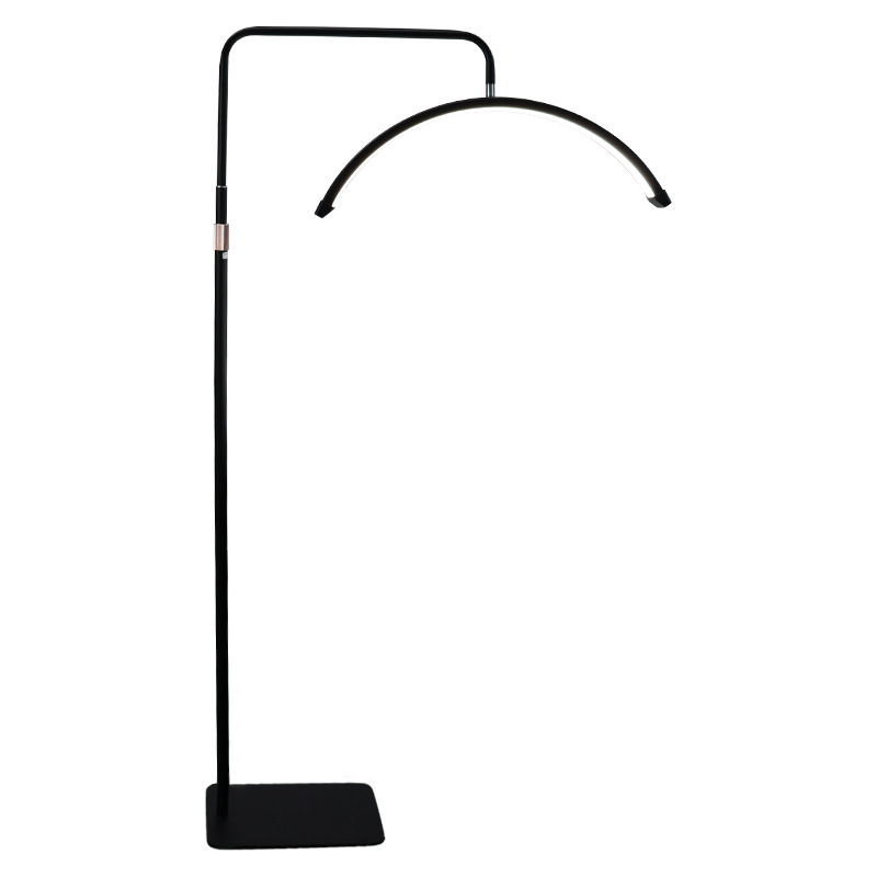 Lámpara media luna para estética, maquillaje y cejas