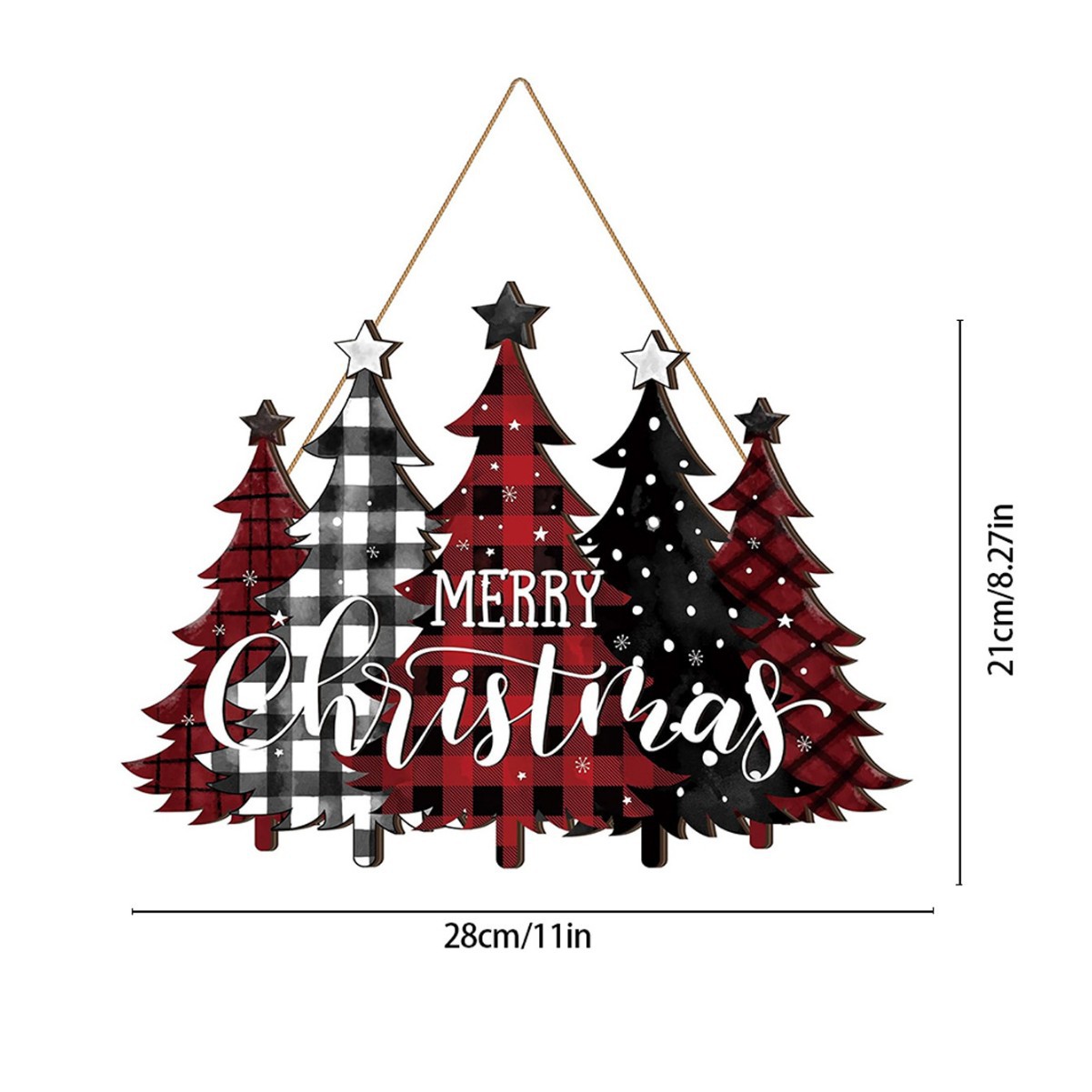 Transfronterizo temu explosión decoración del hogar invierno elementos de Navidad logotipo de madera de Navidad decoración creativa