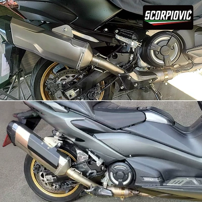 Motorcycle exhaust pipe, Tmax560 Full-Length Exhaust