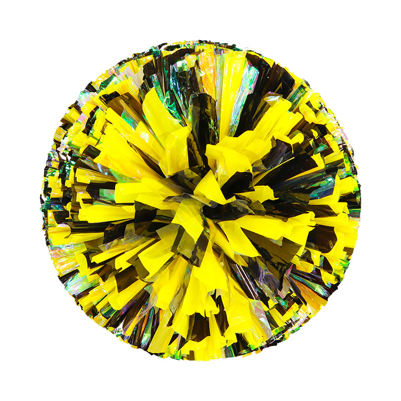 Porristas Bola de flores porristas mano flor mano sacudida flor danza rendimiento mano flor porristas flor bola de color rendimiento