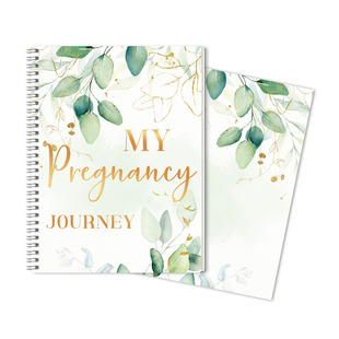 Cross-border New Product Pregnancy Diary MY Pregnacy JOURNEY My Pregnancy Journey Diary Factory in stock