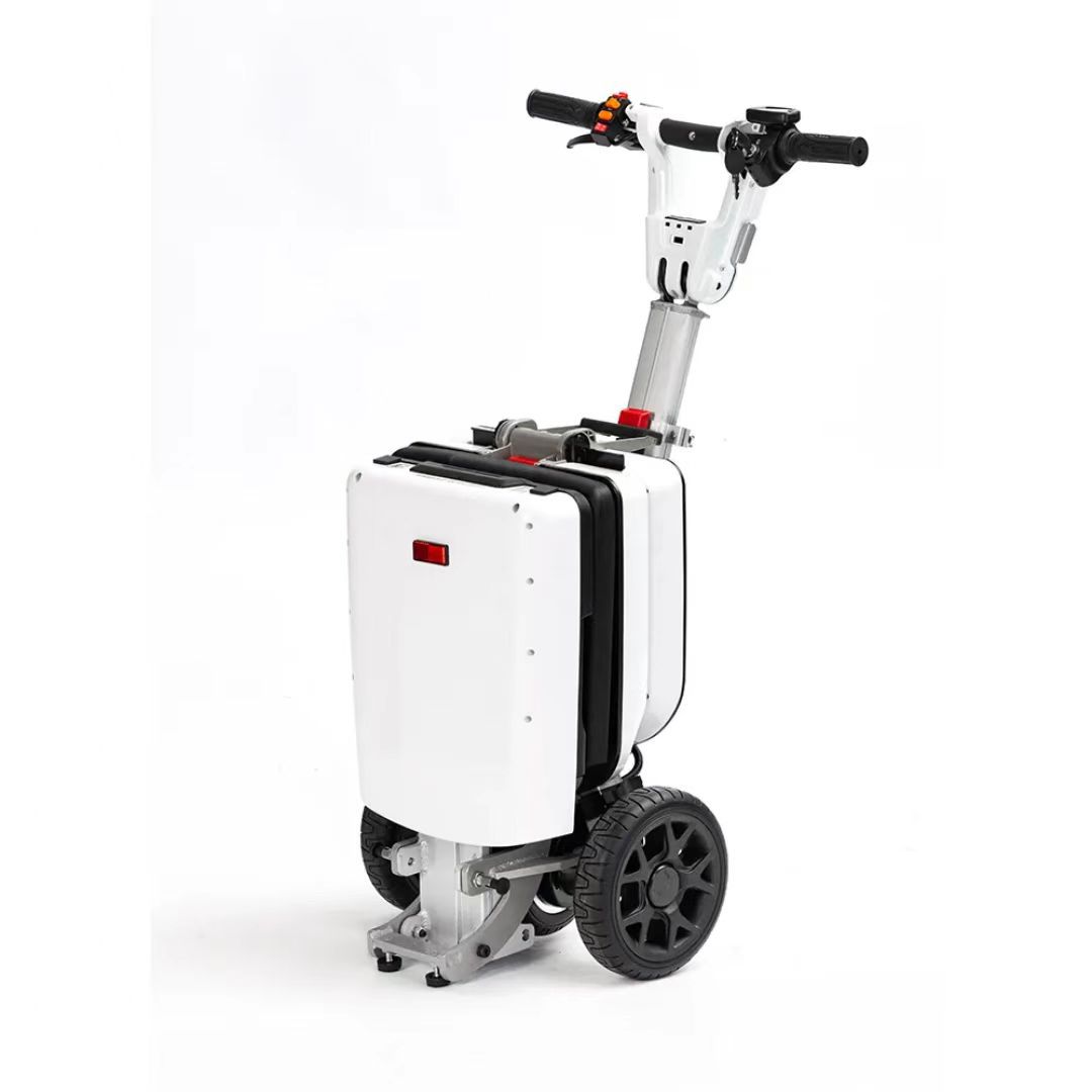 Electric Mobility Scooter That Can Be Used on Airplanes, Foldable Electric Scooter, Ultra-Light Tricycle, New Electric Mobility Scooter for the Elderly