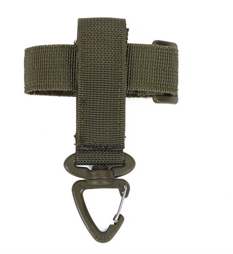 Multi-purpose glove storage buckle military fan tactical nylon buckle portable outdoor climbing rope buckle tool anti-lost hanging buckle