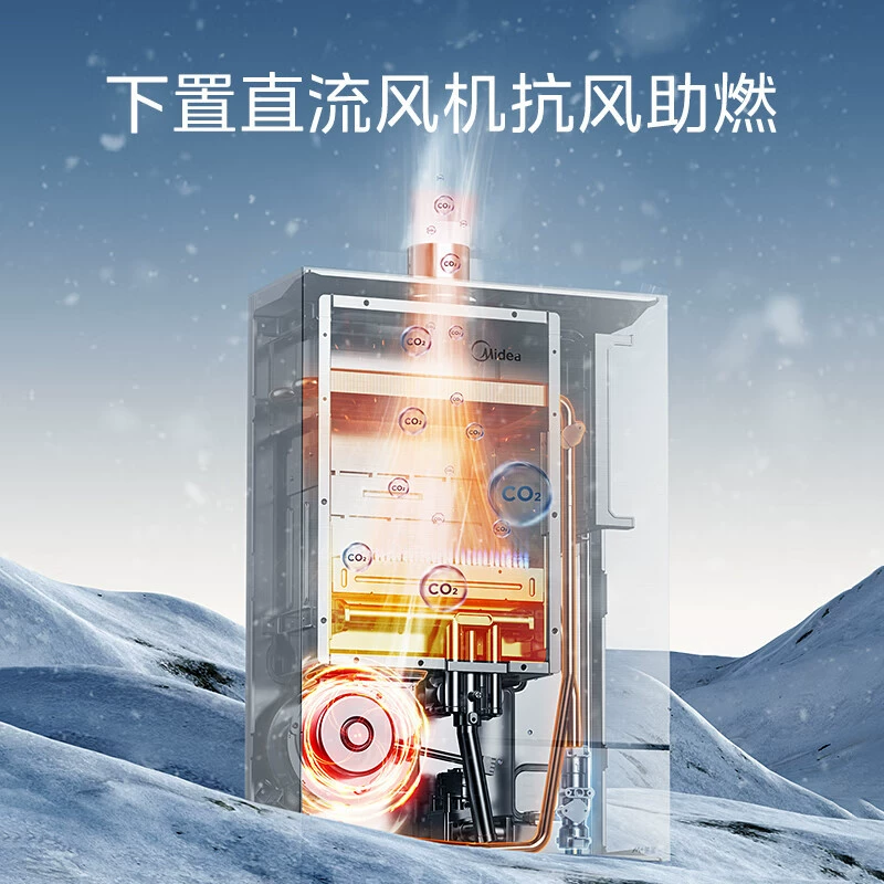 Газовый водонагреватель для дома Midea (美的) JSQ30-XD1