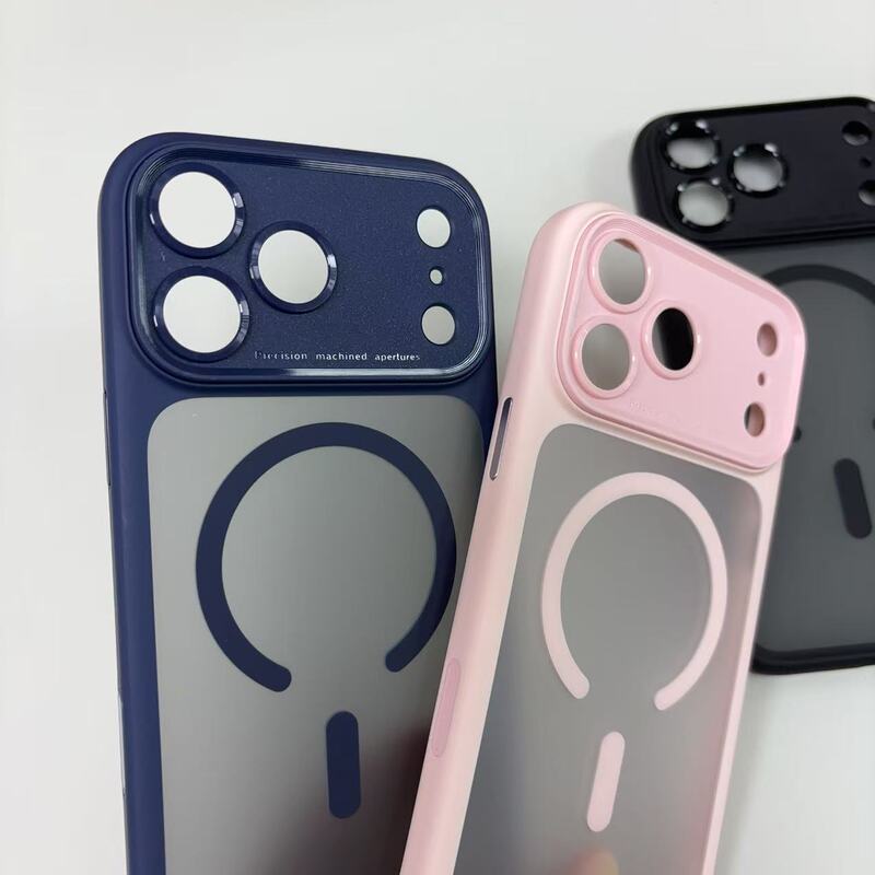 肤感磁吸系列 适用苹果17系列iPhone17Promax细腻亲肤手感手机壳|undefined