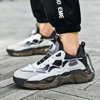 Large size472025 осень-зима новые вращающиеся пуговицы повседневный дышащий рис Genuine Leather