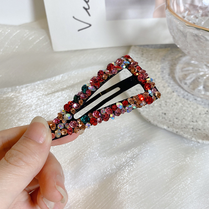 Glitzernde Strass Haarspangen Und Snap Clips Für Elegante Styles_voghion.com