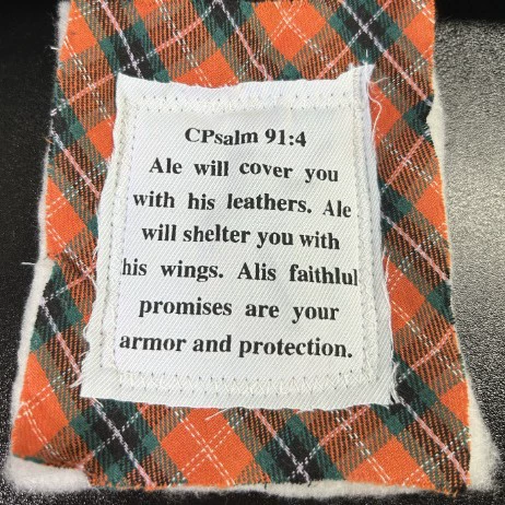 Кросс-борт новое изделие PRAYER QUILT с крестом внутри, вручную шиты цветной стежок