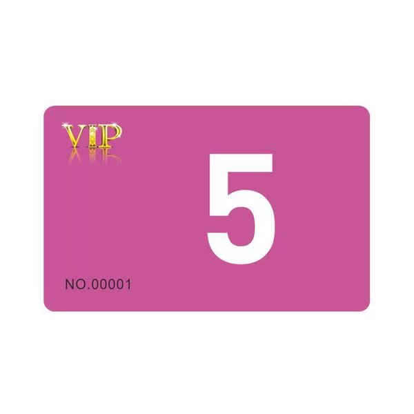 5 face value [thickened-frosted-new PVC material]
