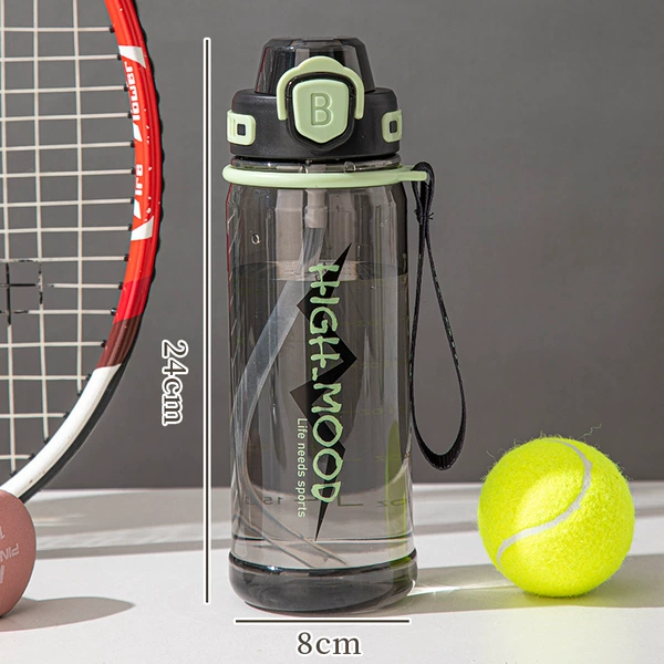 Black, big, 860 ml