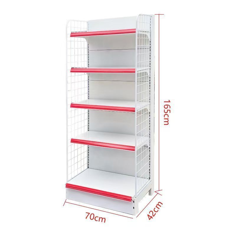 Estantes de exhibición de supermercados tiendas tiendas de bocadillos para madres y bebés multicapa de alimentos de doble cara combinados libremente y prácticos