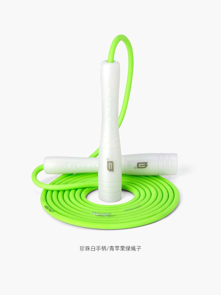 펄 화이트 핸들/그린 애플 그린 로프