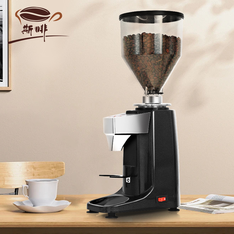 Comercial transfronteriza molinillo de grano italiano molinillo de café eléctrico pantalla cuantitativa temperatura 021 molino de harina 220/110V