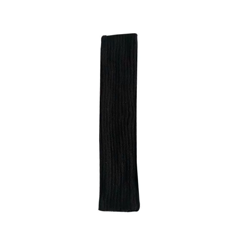 Japanese knitted white gaiters, socks, fitted, Lolita style