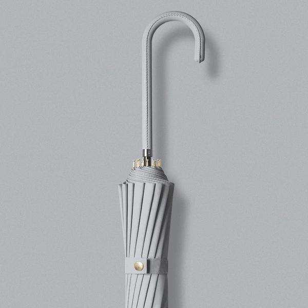 Misty Gray-16 Bone Bullet-Curved Handle