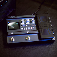 FLAMMA FX100电吉他综合效果器 OTG接口内录AUX IN伴奏鼓机LOOPER