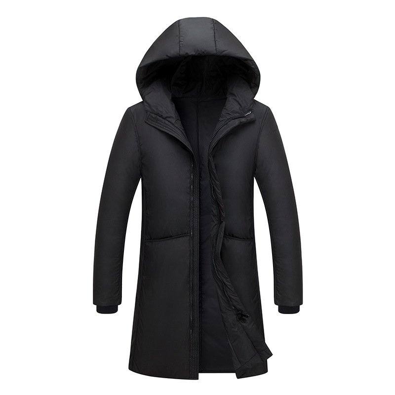 Cross-border Down Jacket Mid-length Long Thickened Jacket Men's Winter Super-long Large-size Over-the-knee Coat Cold-proof Clothing Tide Cross-border Down Jacket Mid-length Long Thickened Jacket Men's Winter Super-long Large-size Over-the-knee Coat Cold-proof Clothing Tide