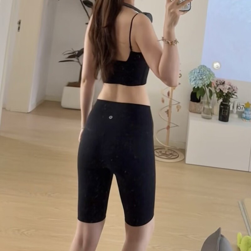 Lulu Original Label Women's Sports Cycling Shorts, Seamless High-Waisted Yoga Shorts, Gym Shorts Lulu Original Label Women's Sports Cycling Shorts, Seamless High-Waisted Yoga Shorts, Gym Shorts