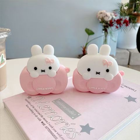 Funda Protectora para Auriculares Bluetooth Apple AirPods 5 de PVC Estilo Animado