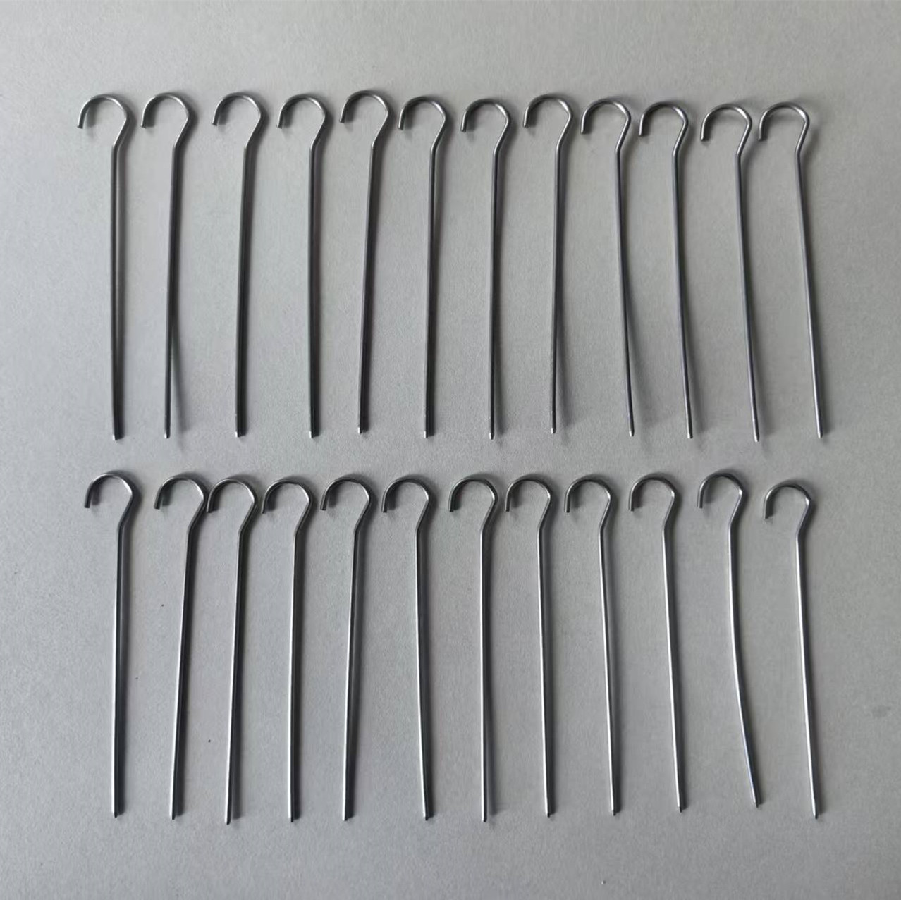 Estanque de brochetas para freidora de aire 24 brochetas para el hogar parrilla de barbacoa de acero inoxidable parrilla vertical horno redondo colgante parrilla
