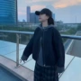 宽松竖条纹秋冬新款棉服