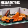 Collector's Edition Large 720s Orange + Assembled Garage Scene - Gift Box Buy One Get Five Free