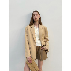 2025新款黑色女西装通勤百搭春秋外套休闲小西服女时尚百搭宽松