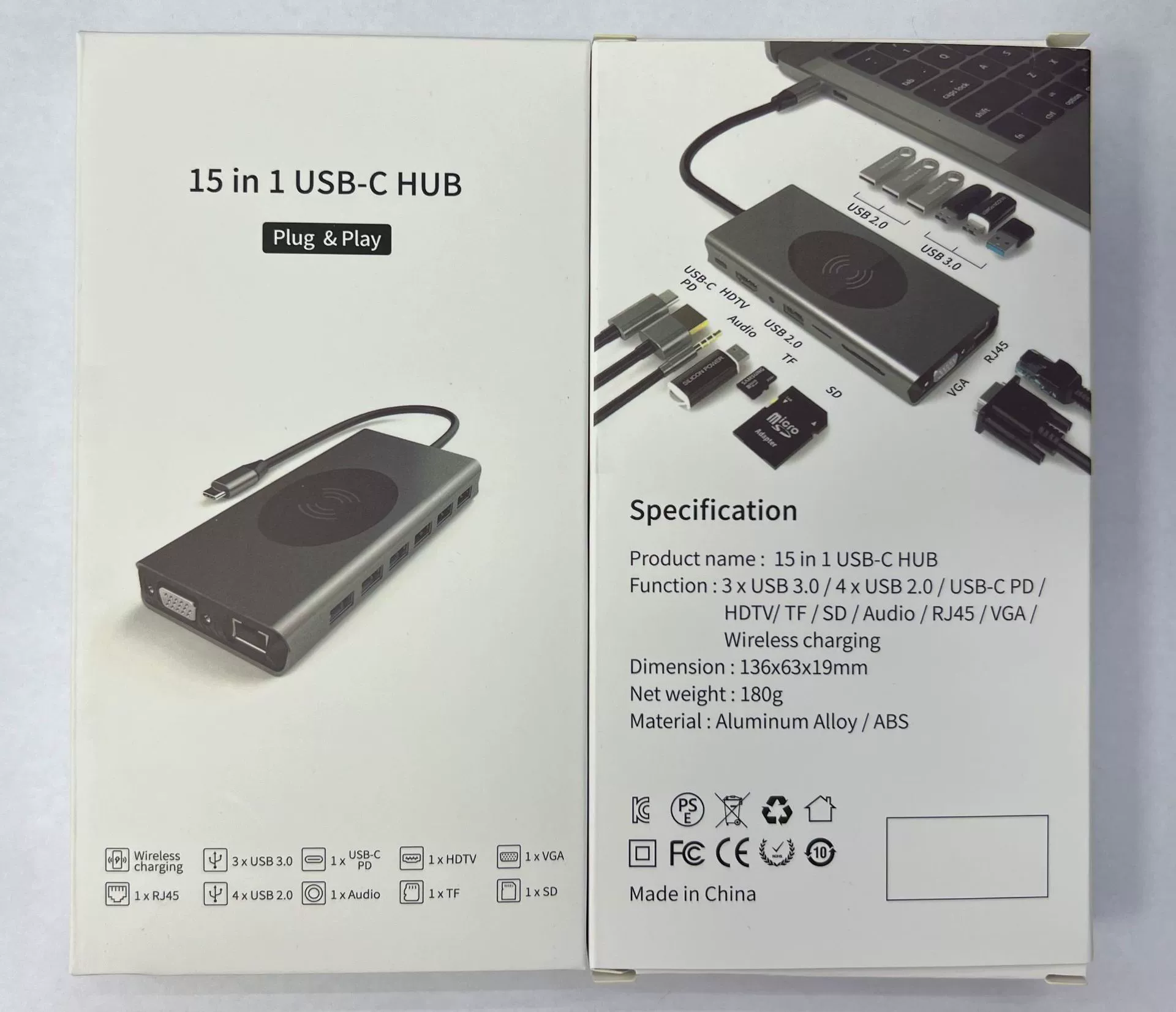 Встроенная(е) расширение для ноутбука Apple, hub, сетевой порт USB Type-C расширительная док-станция