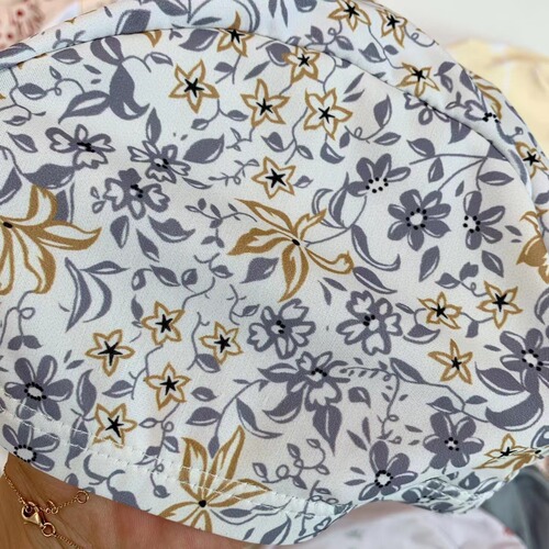 Xinyu children's printed baby swimming pool cloth swimming cap ins children's simple swimming cap with random colors