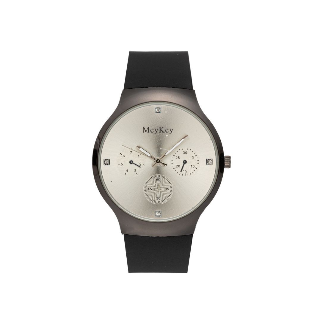 Men's Quartz Watch Silicone Strap Casual Style For Men_voghion.com
