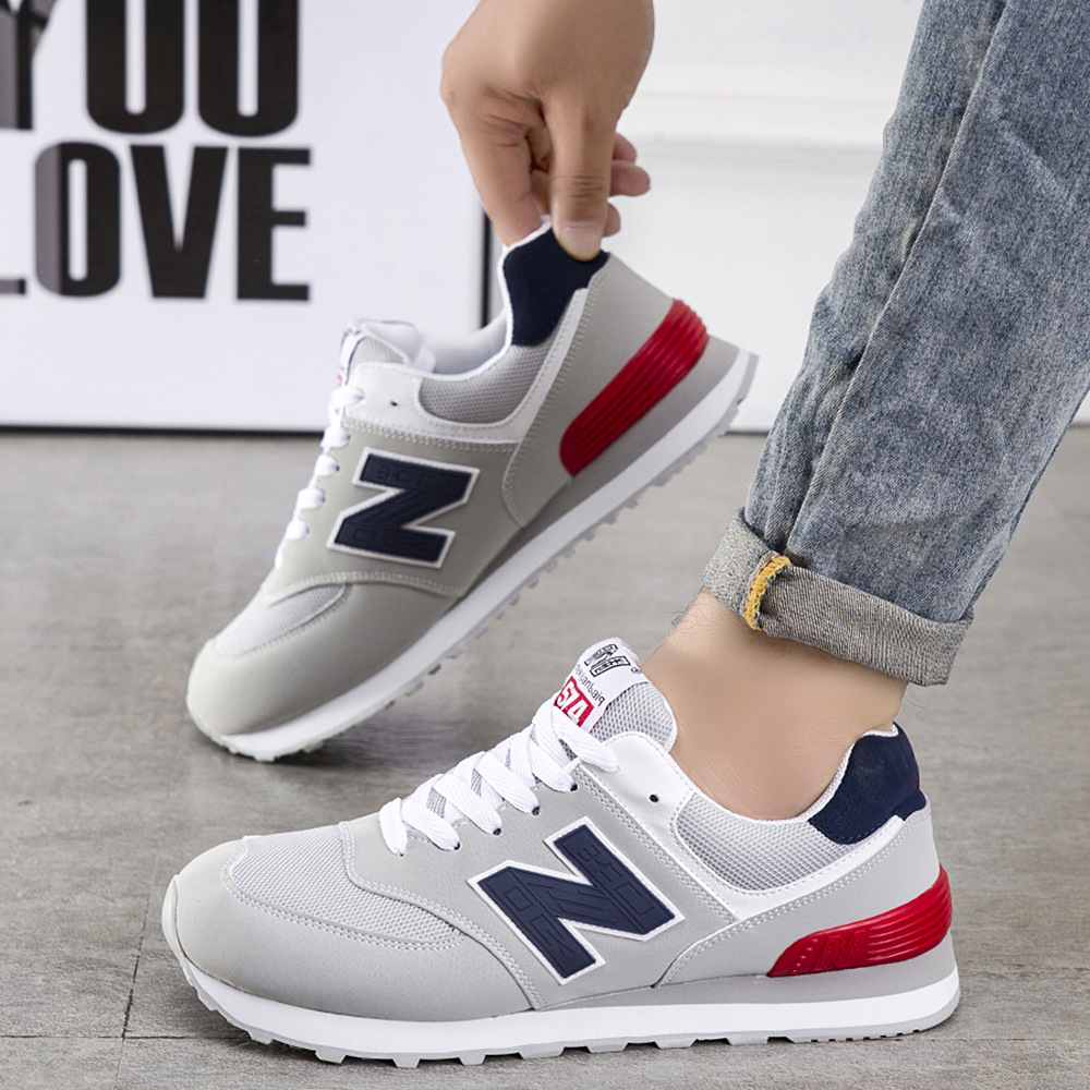 Foreign Trade New Four Seasons NB Men's Shoes Live Explosions Breathable Casual All-match 574 Sports Shoes Spring and Autumn Fashion N-Shoes