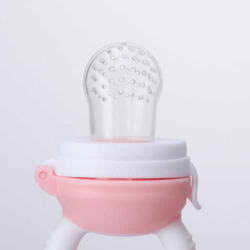 Baby food bite bag, fruit and vegetable baby food supplement, molar stick, silicone teether, children's bite fun