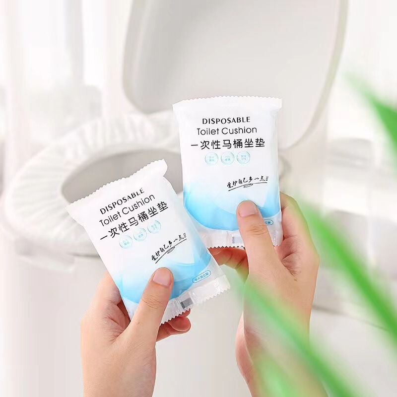 清宜美使い捨てトイレマット厚手不織布使い捨てトイレカバー観光ホテル専用カバー式|undefined