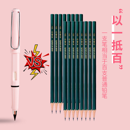 Moji brand no-sharpening pencil for primary school students, eternal pencil hb writing, sketching and drawing pen manufacturer wholesale pencil