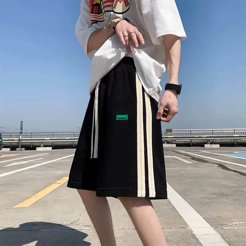 Шорты для мужчин летом носить тонкие свободные японские баскетбольные брюки для мальчиков пять очков средние брюки повседневные спортивные брюки для мужчин