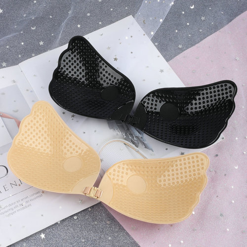 Summer breathable thin pull-up goddess breast pads, shaping nipple pads, wireless invisible, seamless women's lingerie bra