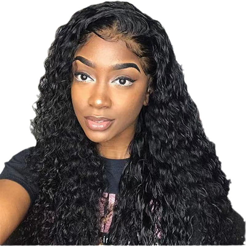 Best Selling Lace Wigs New Style Fashionable Small Curls Hair Extensions Synthetic_voghion.com