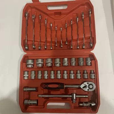 Ratchet Set, Household Hardware Repair – Mühərrik tənzimləmə alətləri - 37pc