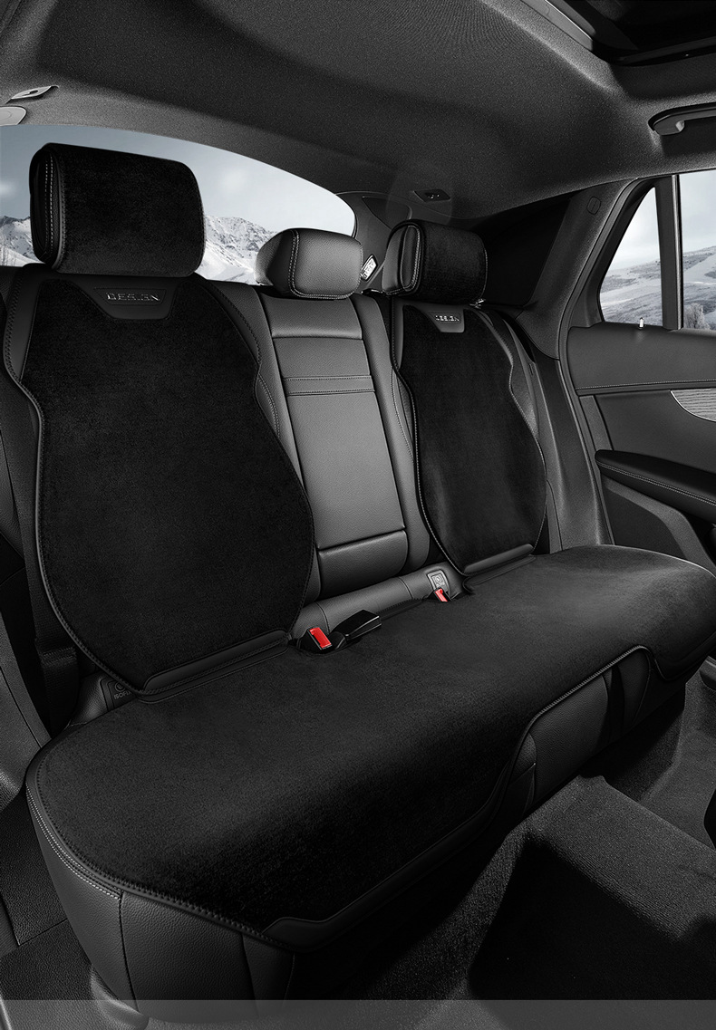 Plush Cushion Half-Pack Seat Cover Velvet Car Seat Cushion Winter Seat Cover Cross-Border E-Commerce Hot Selling Car Seat Cushion